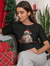 T-shirt Chat Maine coon de Noël