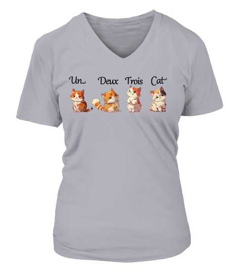 T-shirt Un, deux, trois, cat