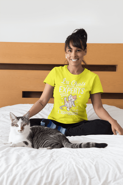 T-shirt Les chats et l'Ignorance